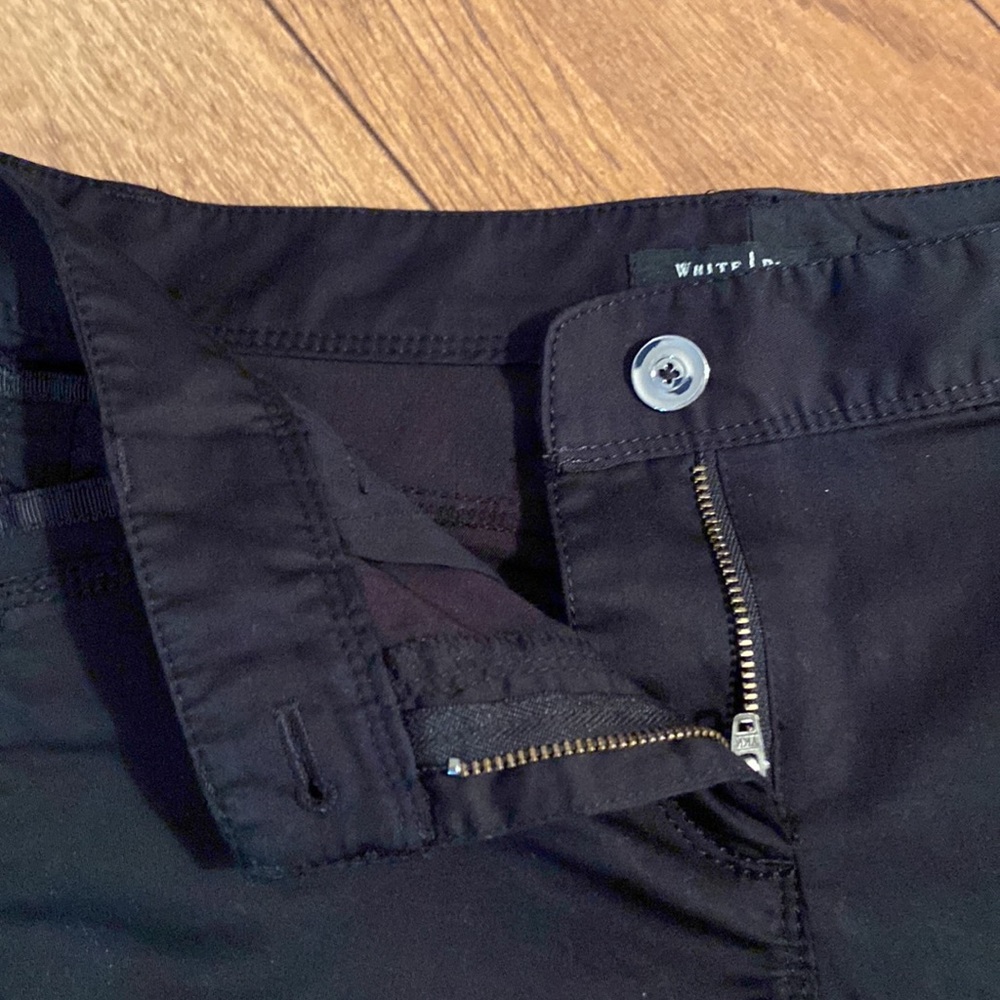 WHBM Black Bermuda Shorts 10.25” Inseam - Picture 6 of 14